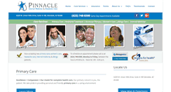 Desktop Screenshot of pinnacleinternalmedicine.com
